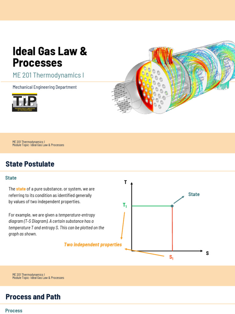 Thermo1 Ideal Gas Law 1 | PDF | Gases | Temperature