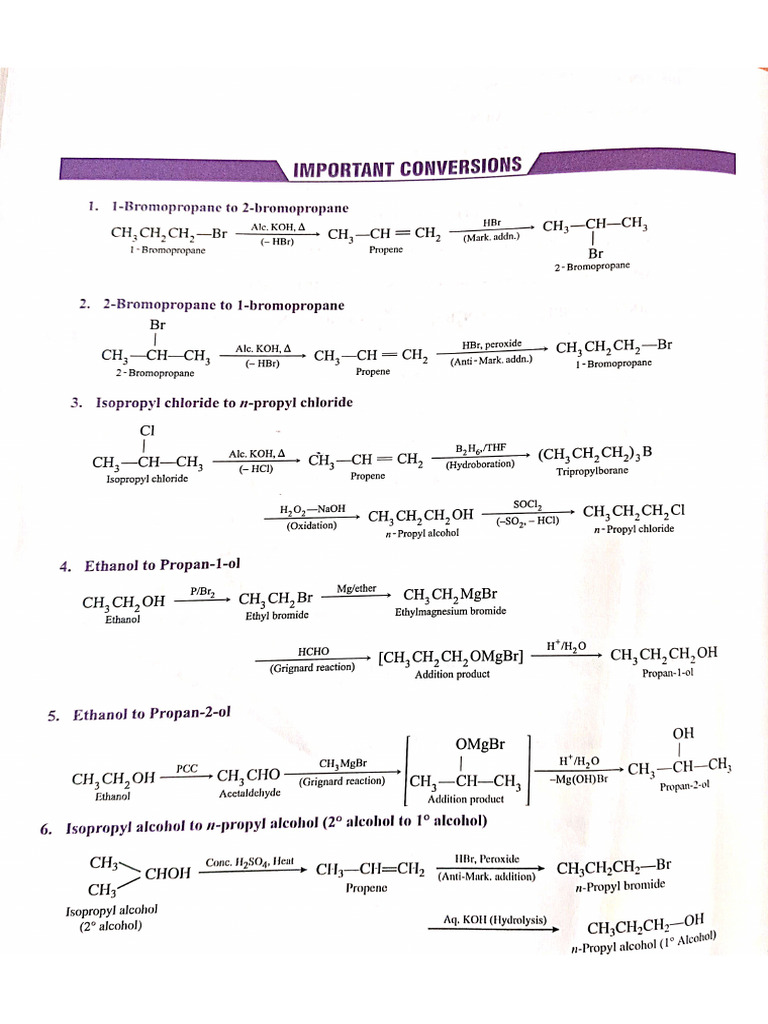 Important Convertions | PDF