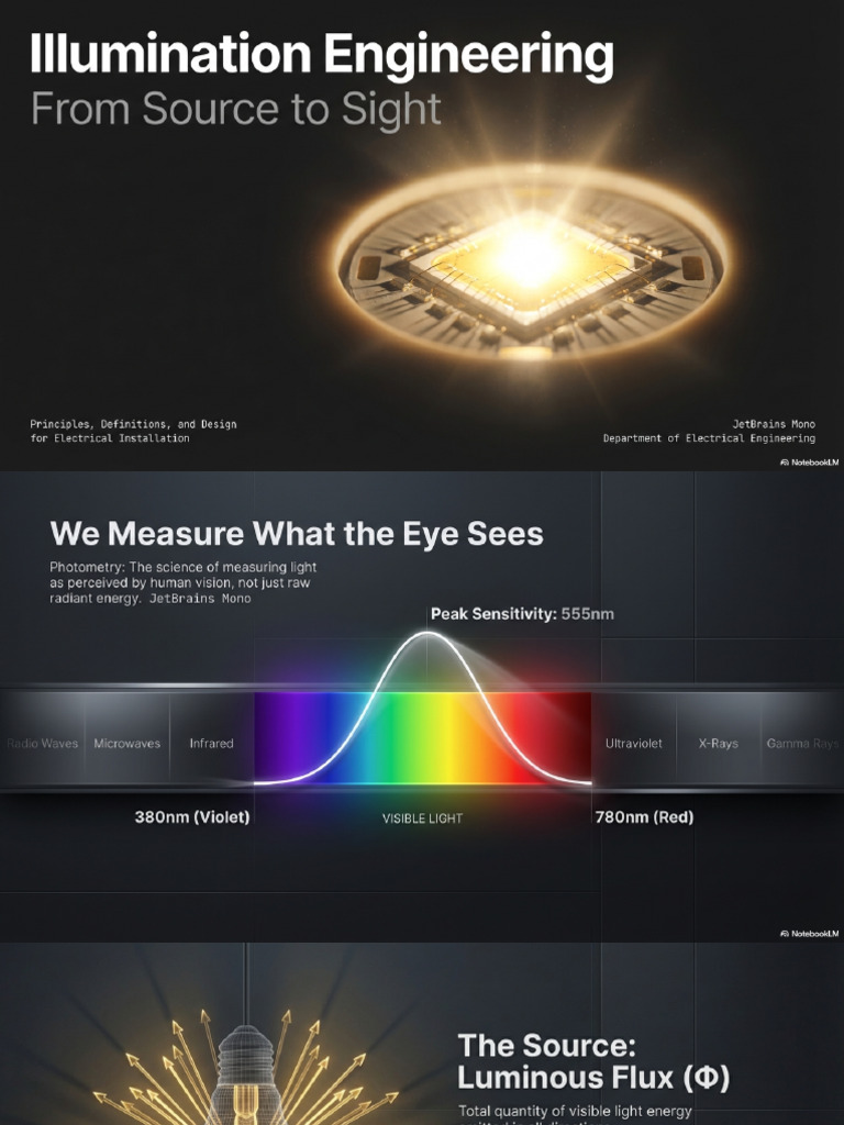 Illumination Engineering Fundamental | PDF