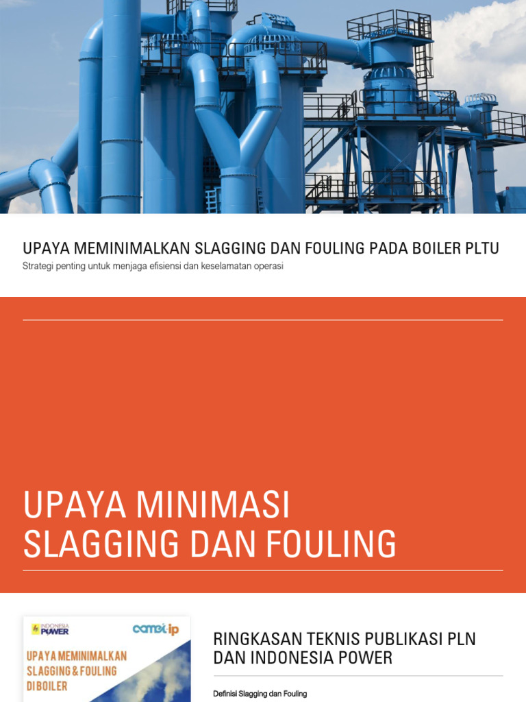 Upaya Meminimalkan Slagging Dan Fouling | PDF