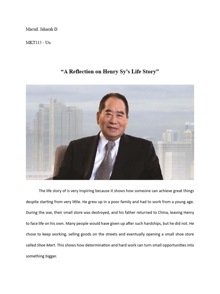 Henry Sy | PDF