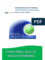 Relatório Final Brasileiro Feminino 2011-12