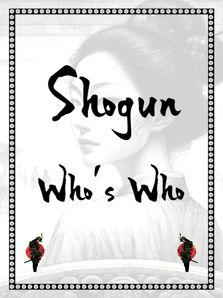 Who's Who Shogunate | PDF | Bushido | Shogun