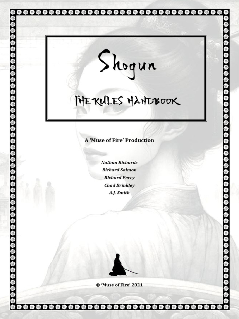Shogun - The Rules Handbook | PDF | Romance | Duel