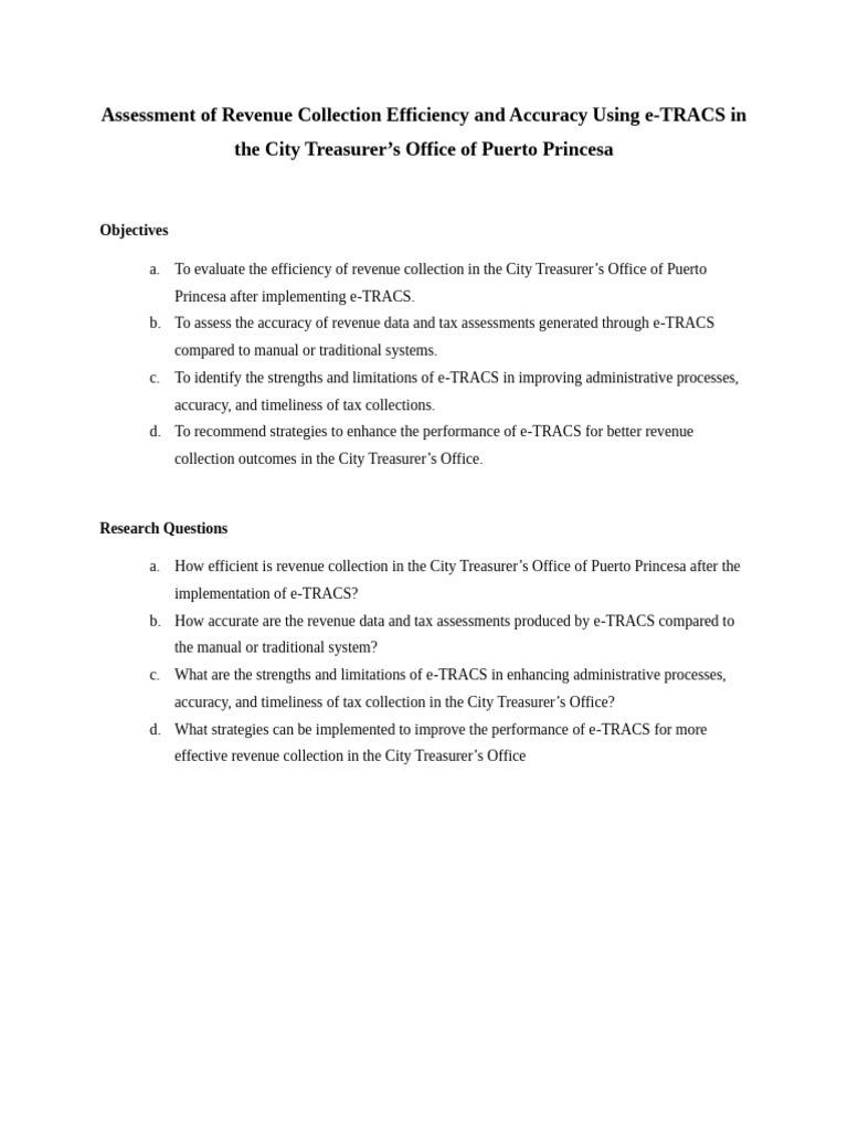 E-Tracs Title Proposal | PDF | Taxes | Automation