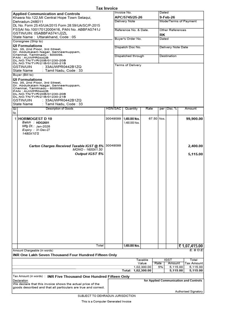Rev 5745 | PDF | Payments | Taxes
