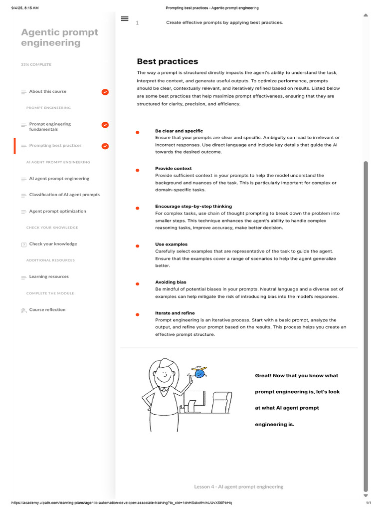 Prompting Best Practices | PDF | Artificial Intelligence | Intelligence ...