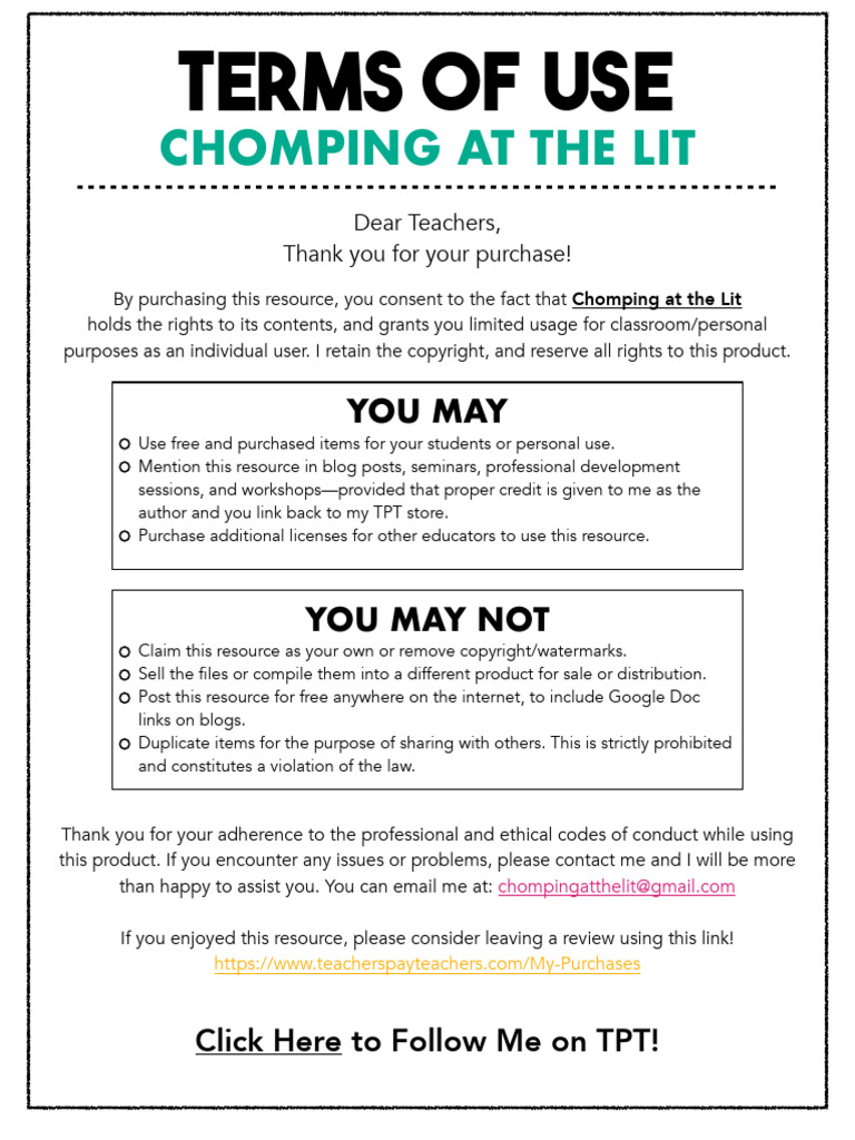 Terms of Use | PDF