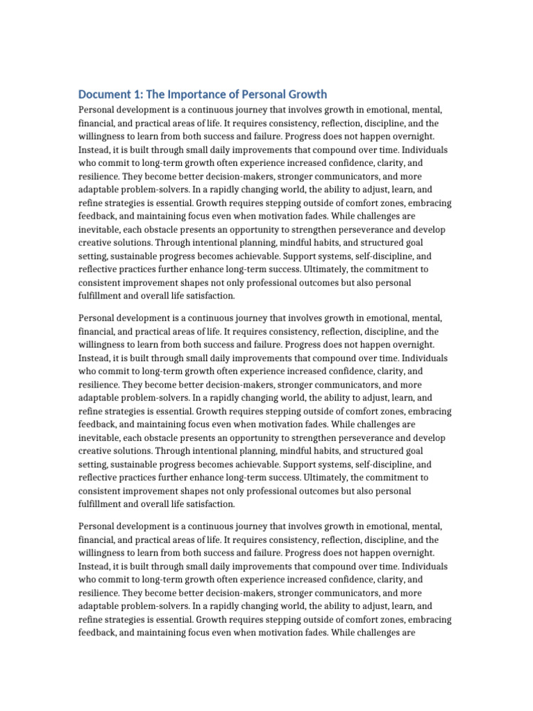 2700 Word Document 1 | PDF | Disciplines | Psychological Resilience