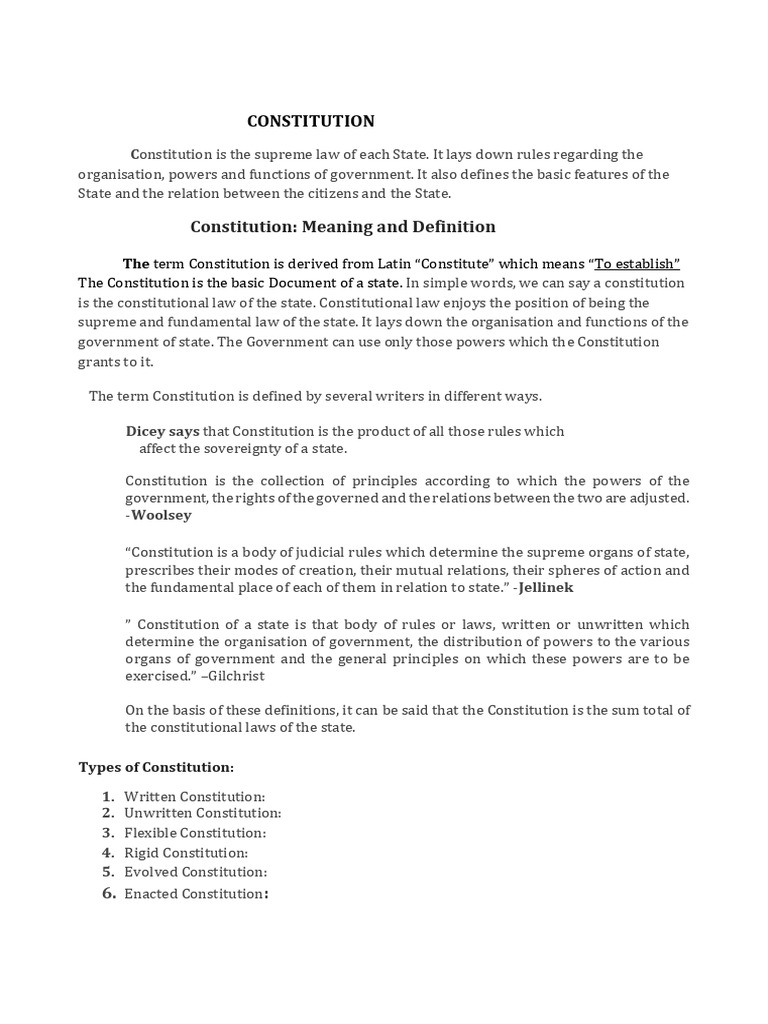 Indian Constitution PDF | PDF | Legal Documents | Political Charters