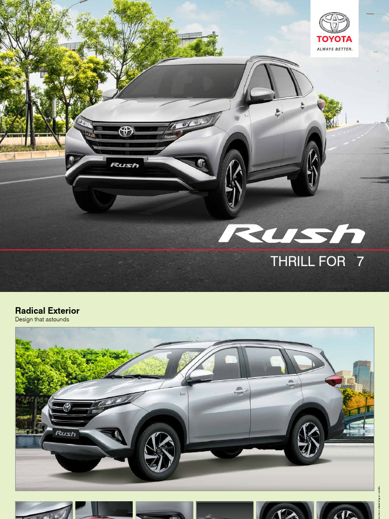 Toyota Rush 2021 BN | PDF | Anti Lock Braking System | Brake