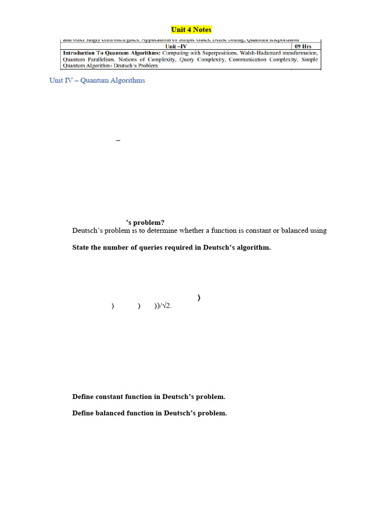 Unit 4 Notes - Updated | PDF