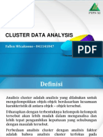 Tugas Cluster Analysis