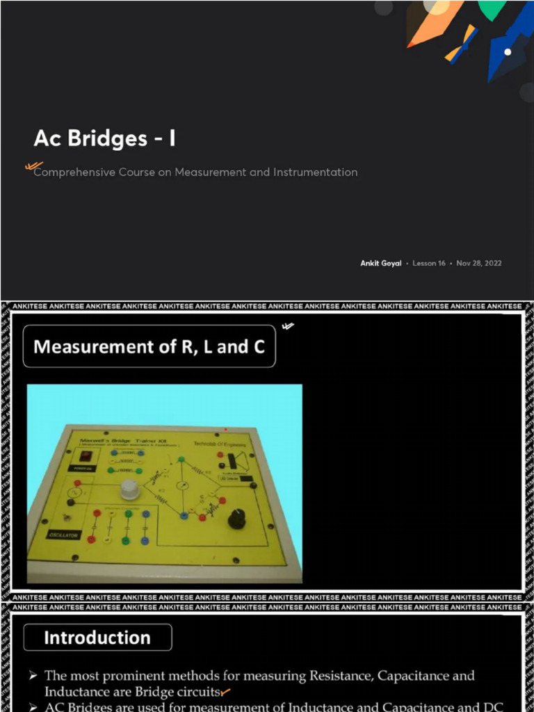 Ac Bridges I With Anno | PDF