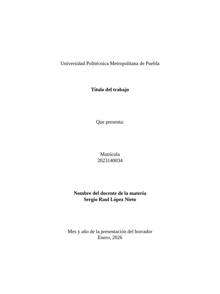 UPMP Esquema Proyecto Investigación | PDF | Logística | Transporte