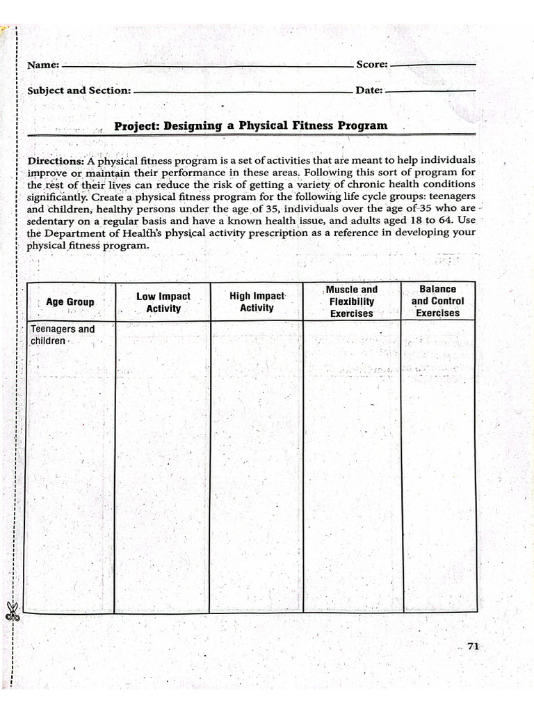 Midterm Project PATHFIT 2 | PDF