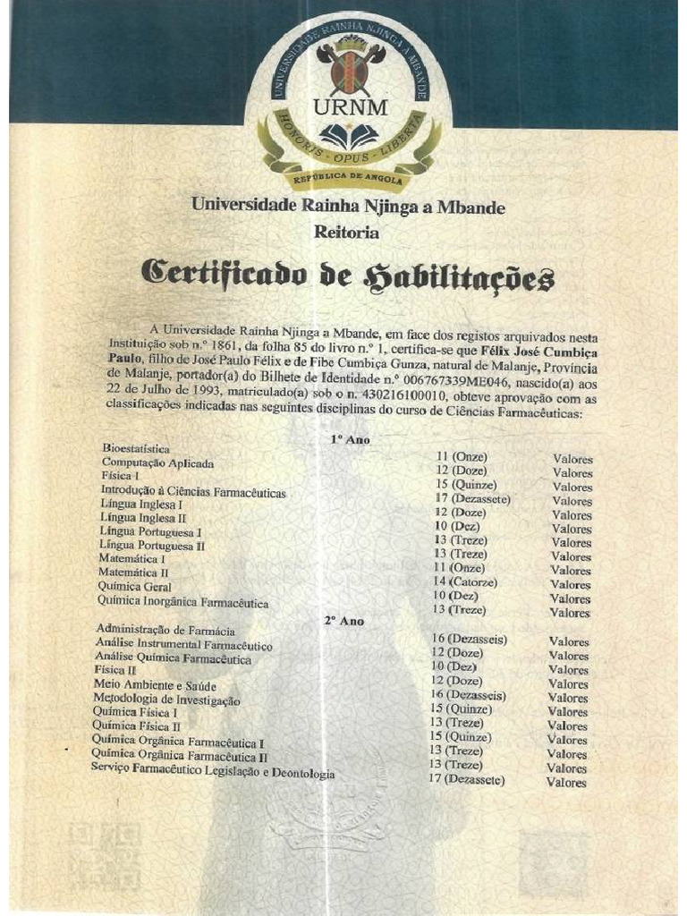 Certifica Do | PDF