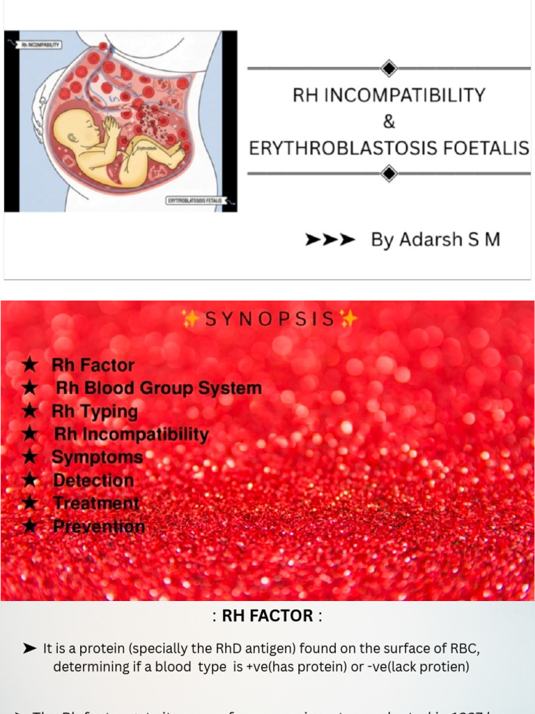 RH Factor - 20260126 - 235004 - 0000 | PDF | Blood Type | Clinical ...