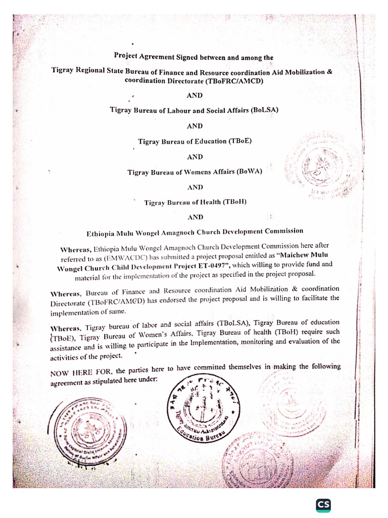 Signed Agreement | PDF