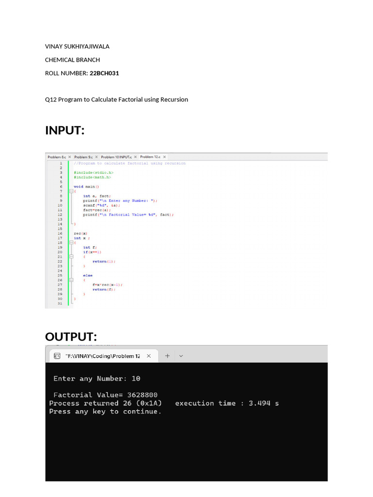 12 Problem | PDF