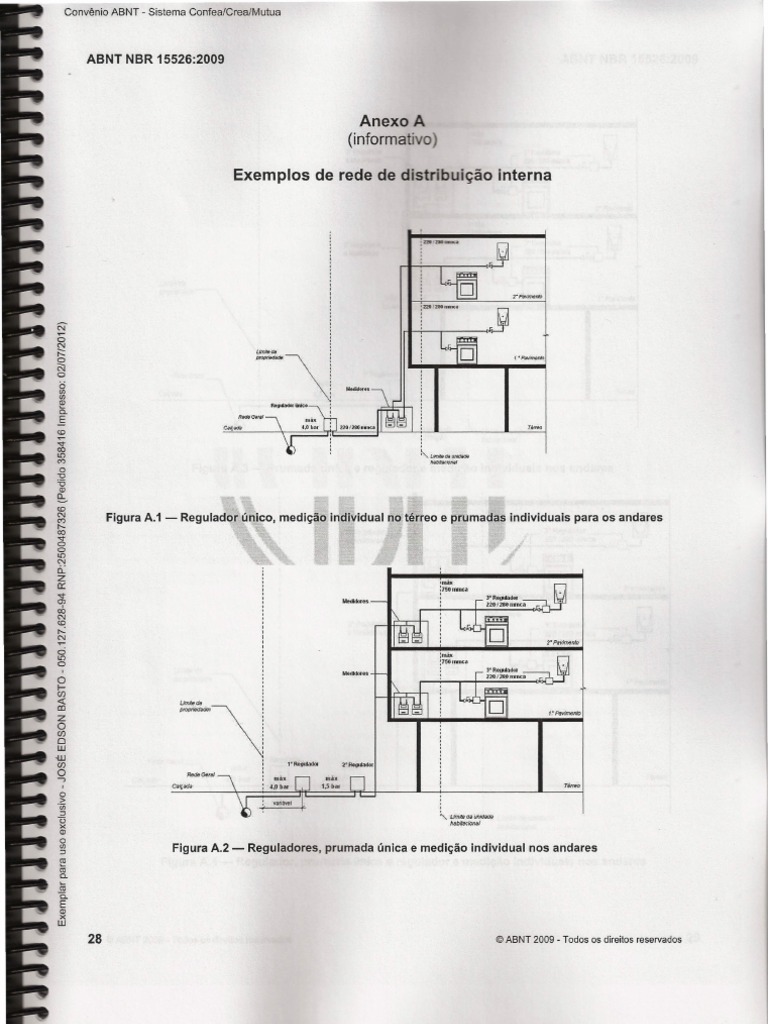 Abnt 15526 | PDF | Gás natural | Gás liquefeito de petróleo
