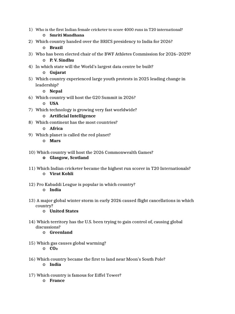 General Questions | PDF