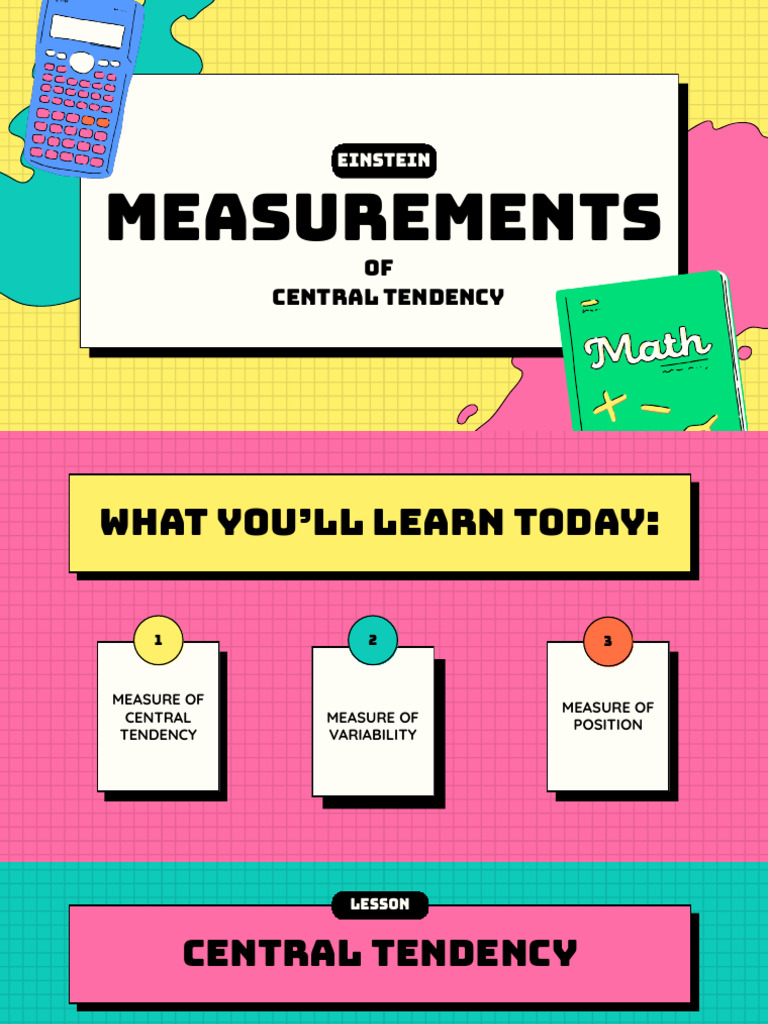 Math Lesson Slides For Grade 7 Measurement | PDF | Arithmetic Mean | Mean
