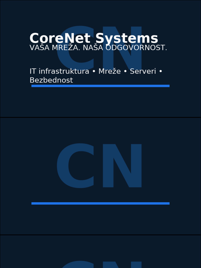 Corenet Vizit Karta Premium Stampa | PDF