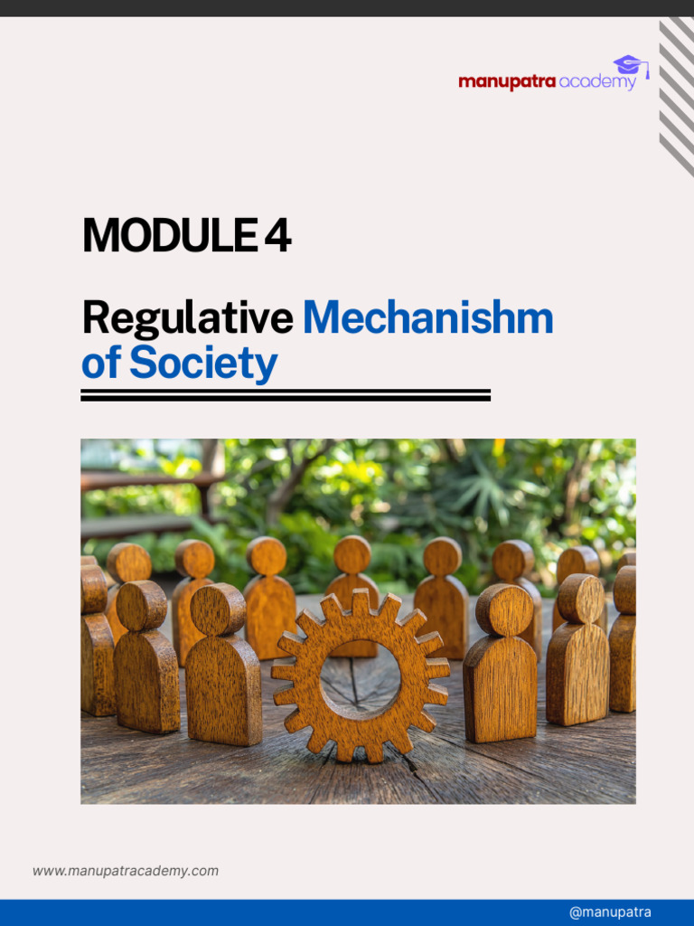 Regulative Mechanishm of Society | PDF | Deviance (Sociology ...