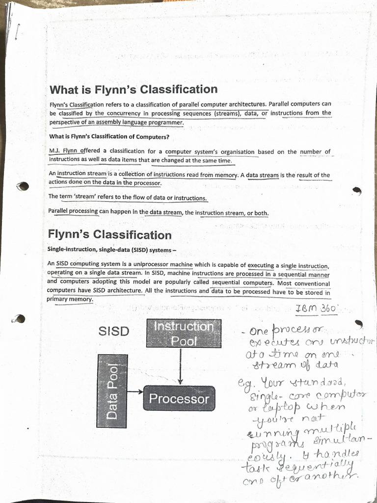 Flyns Classification | PDF
