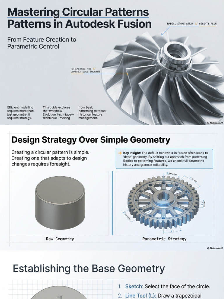 Fusion Circular Pattern Mastery | PDF