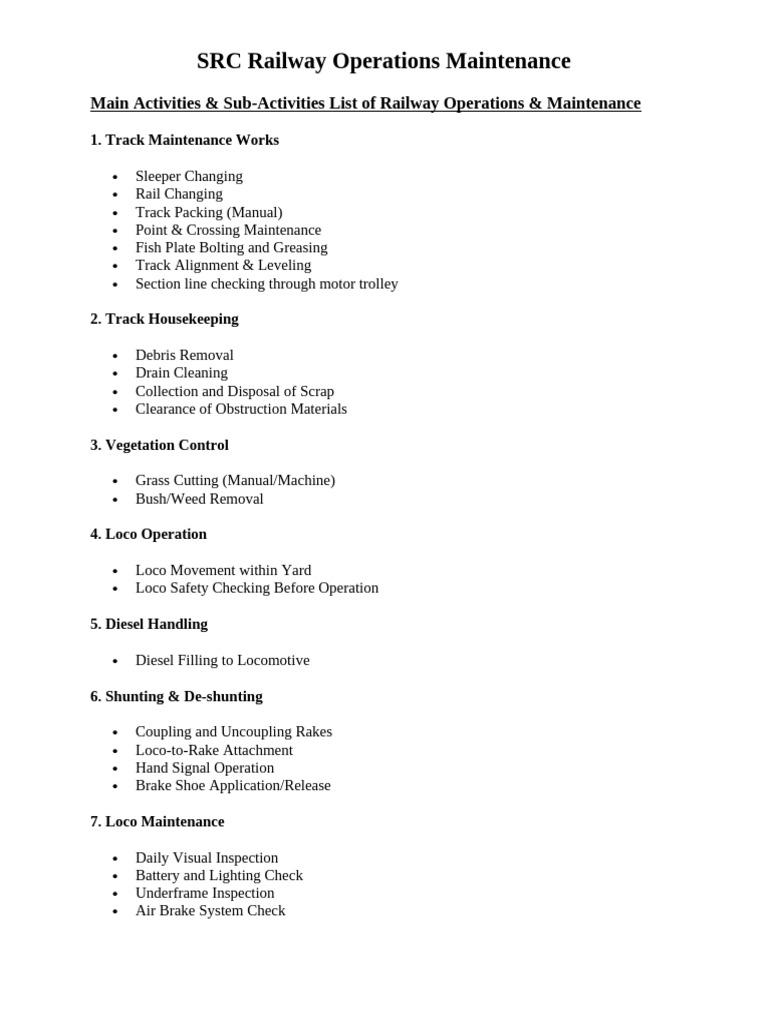 Activity List | PDF