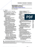Example de Datasheet Complet D'un SoC - TI DM814x - sprs647c