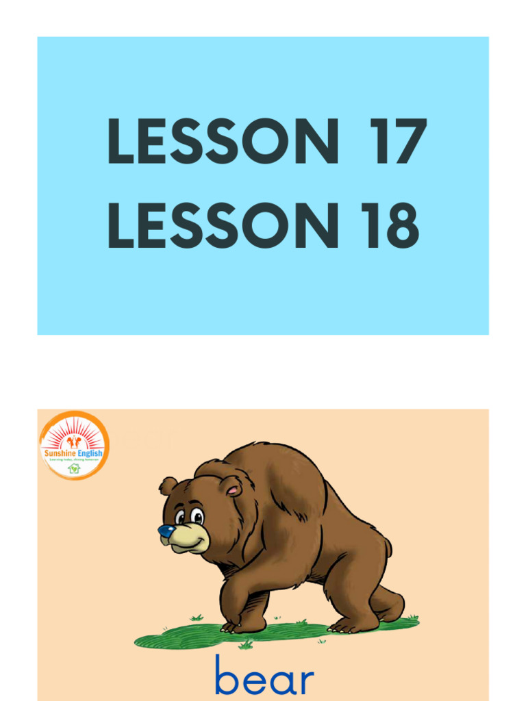Small Card - Lesson 17+18 | PDF