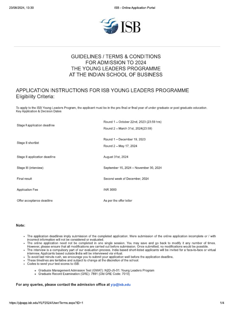 Guideline ISB YLP 2023 | PDF