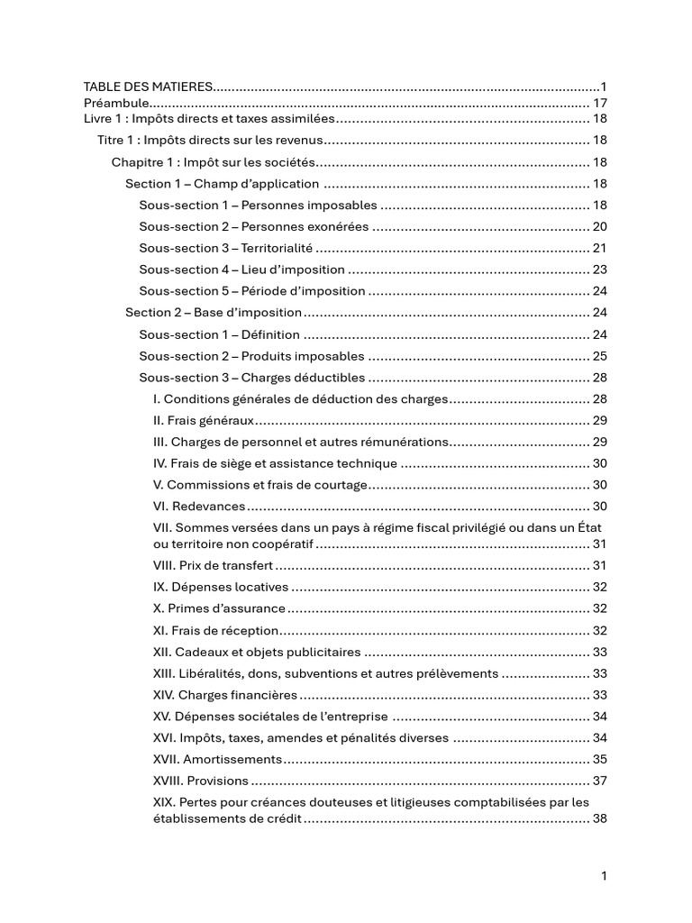 Cgi 2026-Maj LF 2026 | PDF | Impôts | Taxe d'entreprise