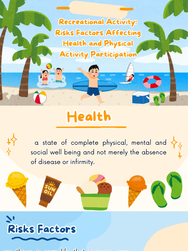 Recreational Activity Risks Factors Affecting Health and Physical ...