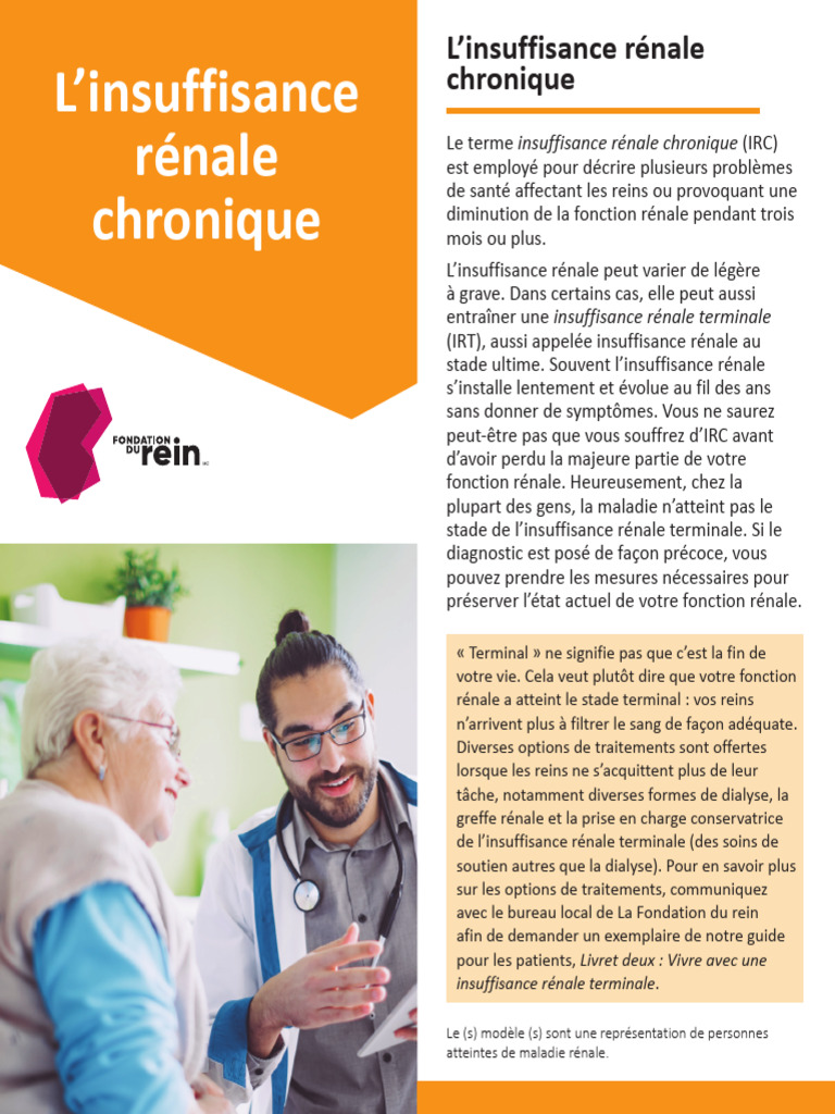 WEB Chronic-Kidney-Disease FR January-7 | PDF | Insuffisance rénale ...