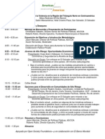 Agenda - 15 de Junio. Costos Conflictividad