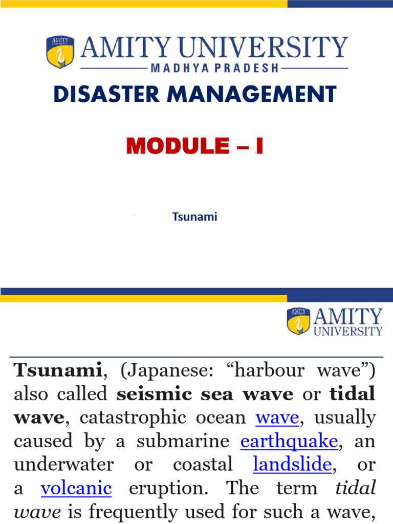 Disaster Lecture 7 | PDF