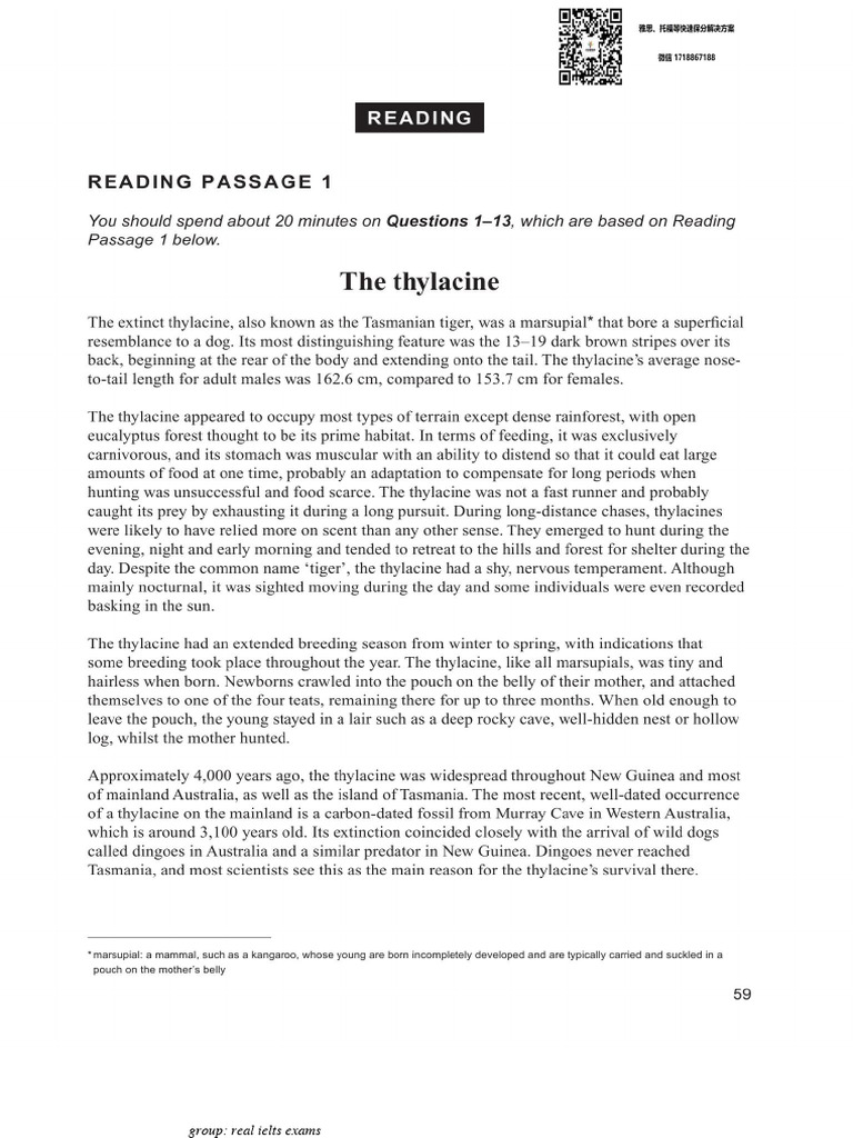 Cambridge 17 Test 3 Reading | PDF