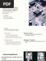 Understanding Transistors and BJTs | PDF | Bipolar Junction Transistor ...