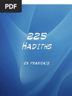  225 Hadiths Traduite En Francais