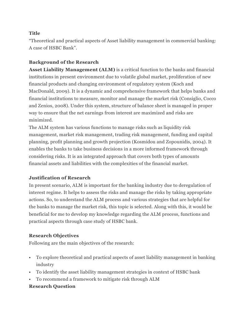 Risk assessment research proposal example image