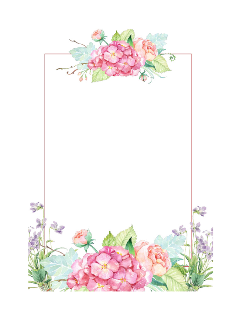 Flower Frame | PDF