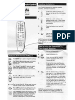 Control Remoto M4080a-Manual