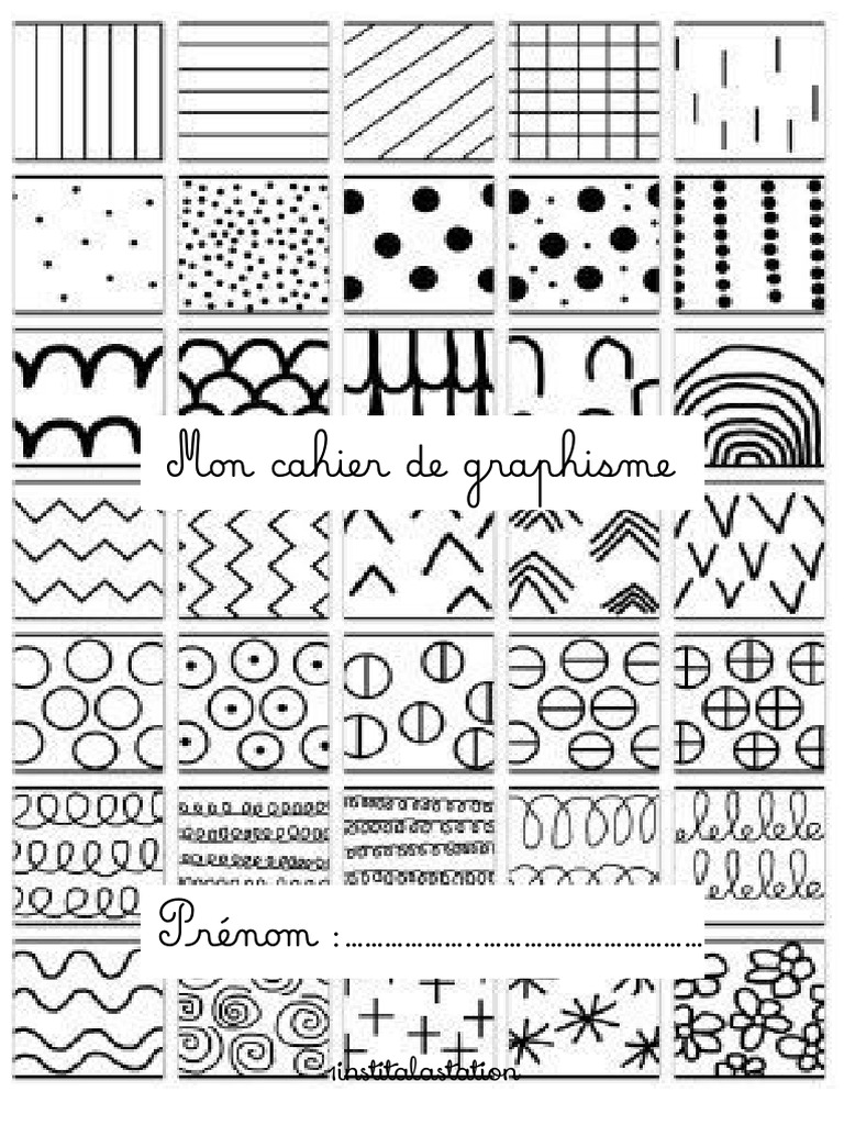 Mon Cahier de Graphisme | PDF