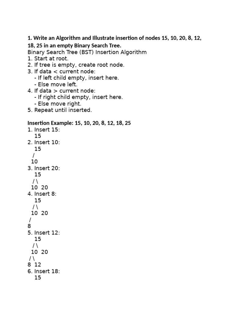 Write An Algorithm and Illu | PDF | Algorithms And Data Structures ...