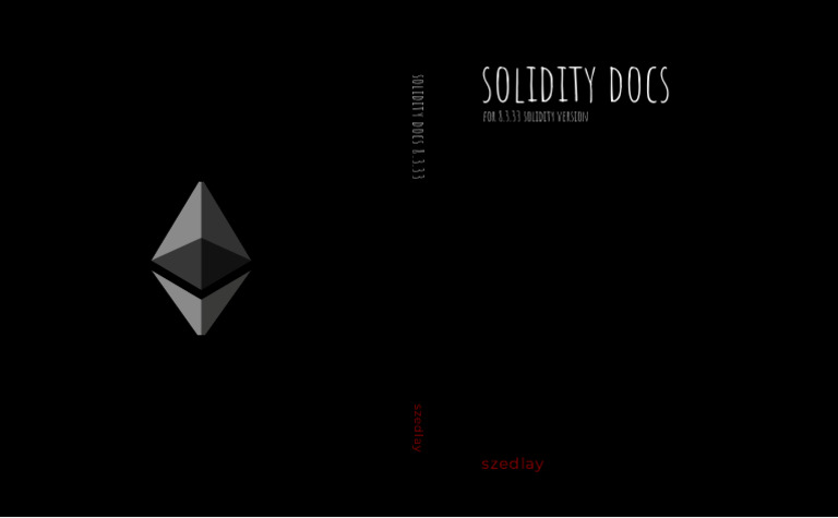 Solidity Docs | PDF