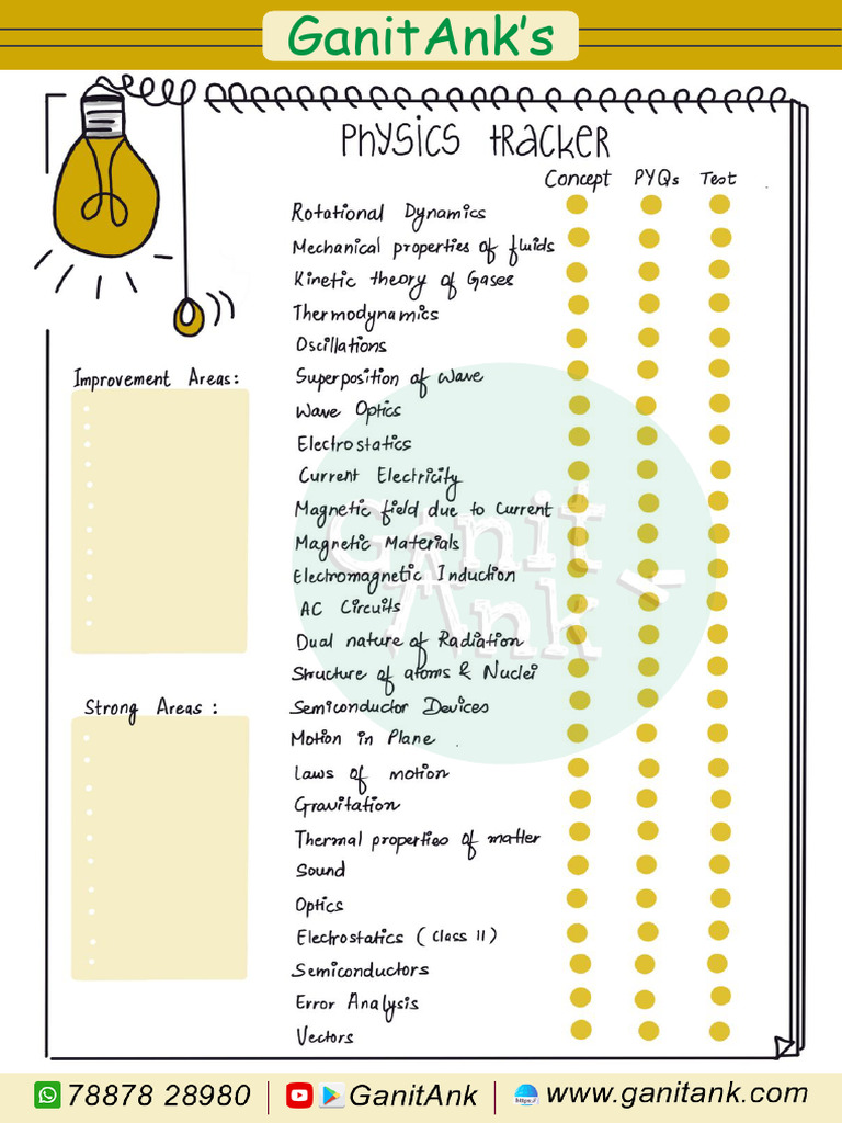 Physics Tracker | PDF